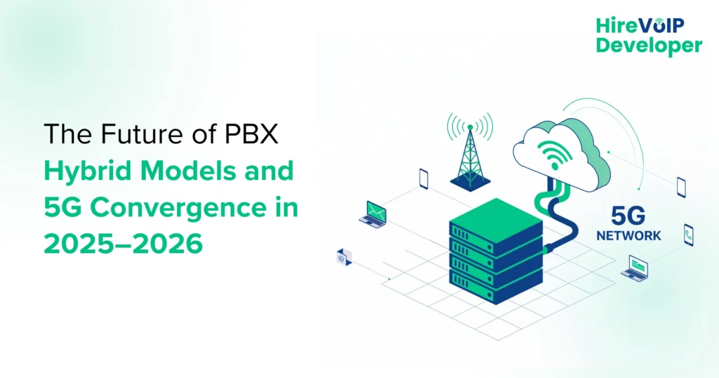 The Future of PBX systems Hybrid Models and 5G Convergence