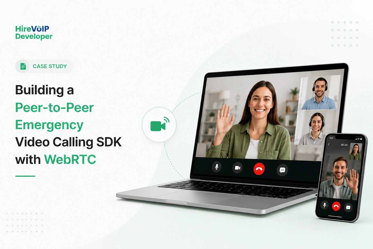 Building a Peer-to-Peer Emergency Video Calling SDK with WebRTC